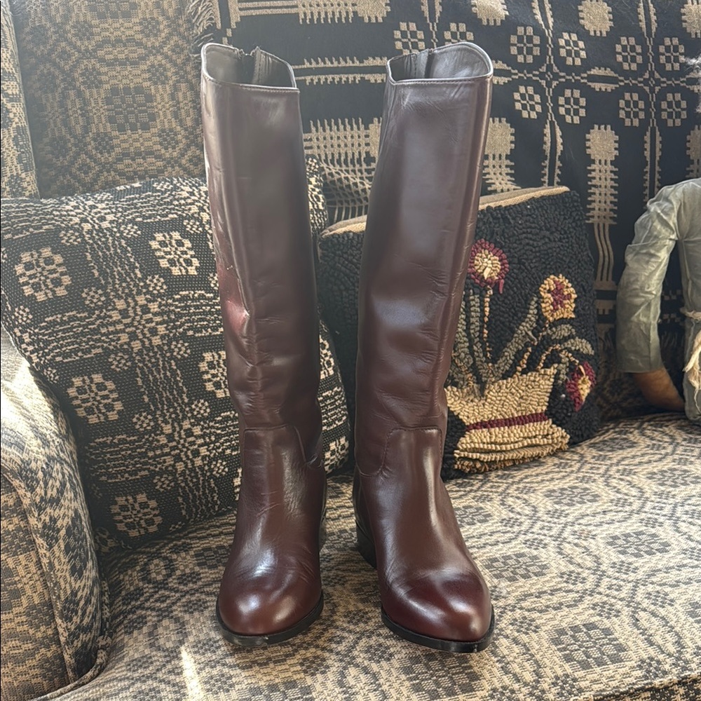 Cole Haan Brown Riding Boots
